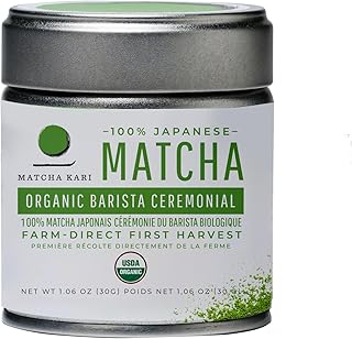 Dr. Weil Matcha Kari - Organic Matcha Green Tea Powder - 30 grams - Japanese Barista Grade