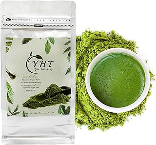 EILIN Organic Matcha Green Tea Powder - 113Gram 4OZ BIO Certified Japanese Culinary Grade for Baking Lattes Smoothies Ice Cream