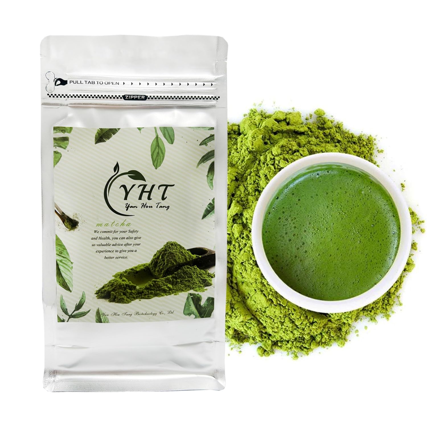 EILIN Organic Matcha Green Tea Powder - 113Gram 4OZ BIO Certified Japanese Culinary Grade for Baking Lattes Smoothies Ice Cream