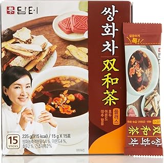DAMTUH Herbal Tea (Ssanghwa Tea) Herbal Plus 15g x 15 sticks