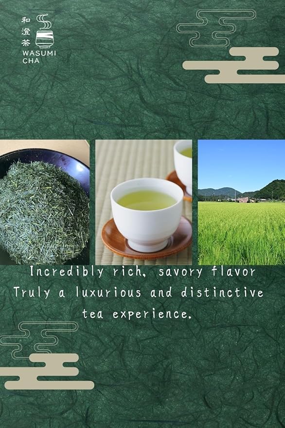 Wasumicha -Futatsu Japanese Green Sencha Tea unsweetened Biodegradable Teabag 20bags