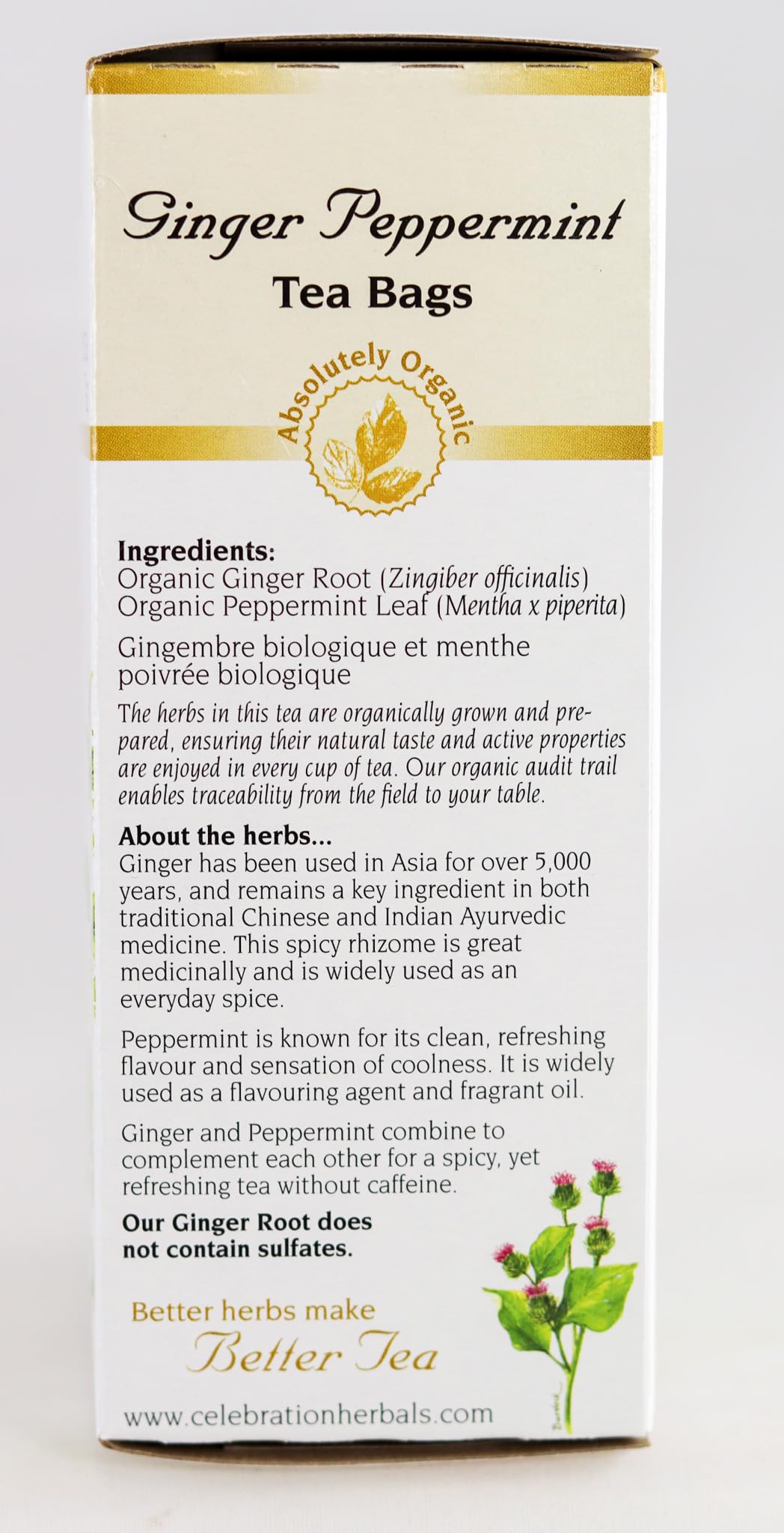 Celebration Herbals Celebration+Herbals+Ginger+Peppermint+24+Count