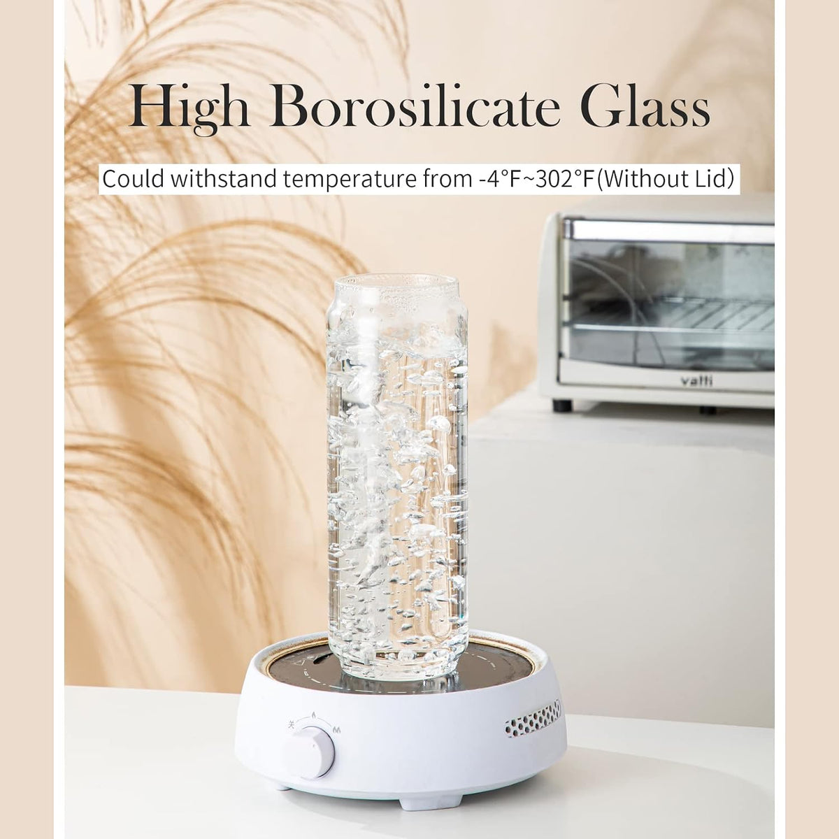 3 Pack Glass Jars with Acacia Wooden Lids