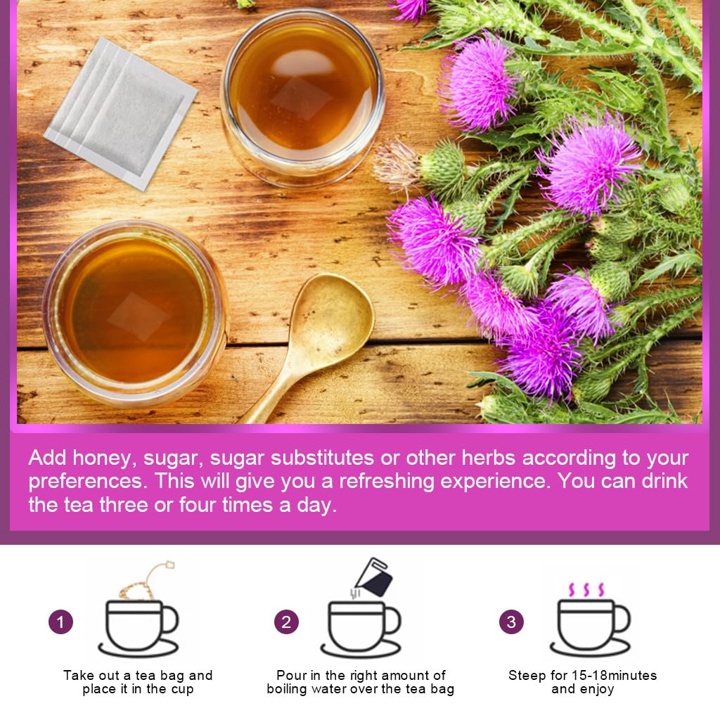 Organic Milk Thistle Tea Bags