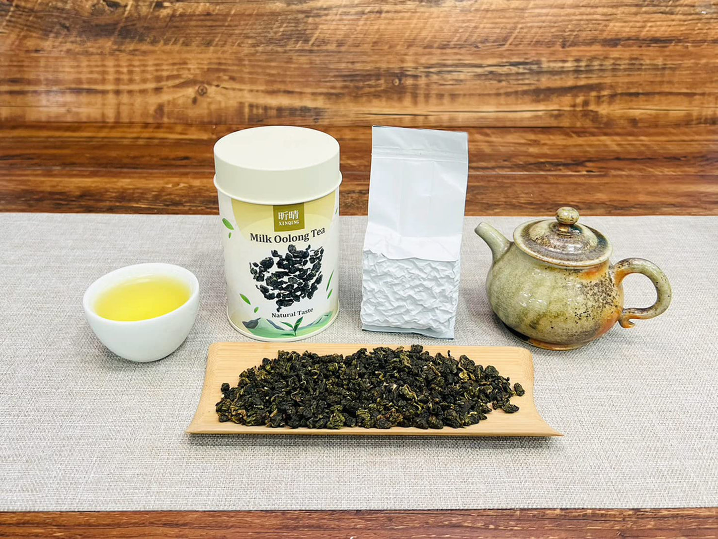Xin Qing Milk Oolong Tea Jinxuan Oolong Tea Taiwan Tea 75g/2.65oz | Taiwan High Mountain Oolong Tea Natural milky aroma