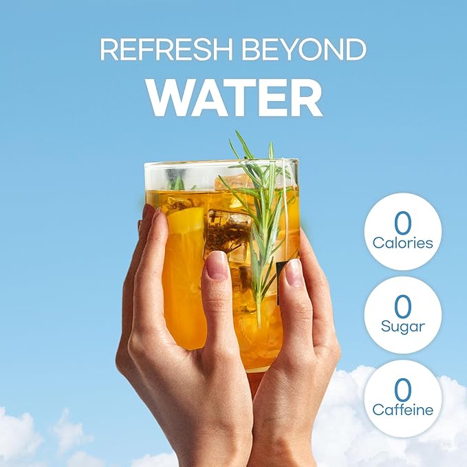Odada Sweet Orange Tea - Rooibos, Orange Peel & Schisandra Berry Blend, Bright Citrus Hydration & Natural Antioxidant K-Wellness Drink, Caffeine-Free, Zero Sugar, 24 Tea Bags