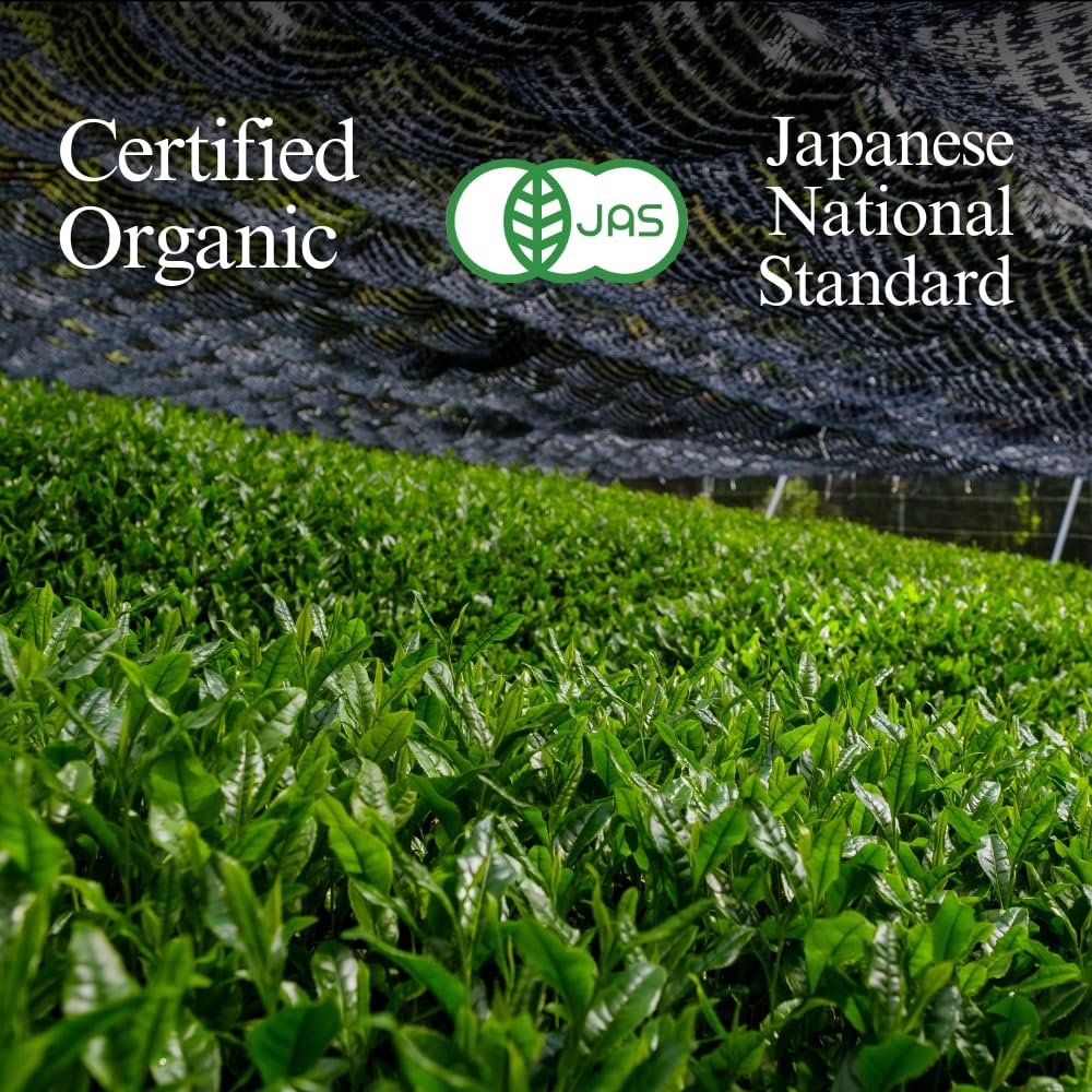 YEDOENSIS KYOTO Premium Matcha - Organic Matcha Powder (1.4 oz) | Japanese Matcha Green Tea Powder, Smooth Umami for Matcha Lattes, Grown and Crafted in Japan, Certified Organic