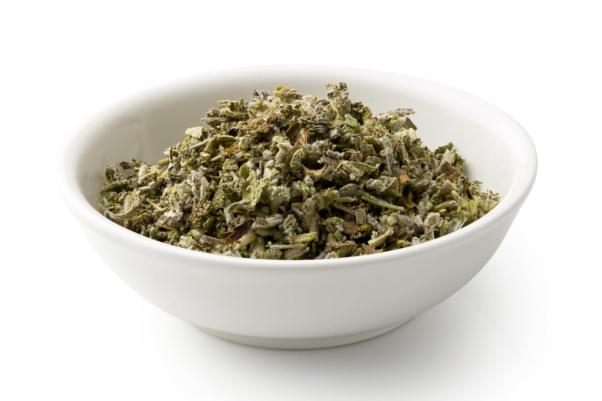 U.S. Wellness Naturals Organic Sage Leaf, 1 Pound, Cut and Sifted Loose Leaf Tea and Seasoning, Salvia officinalis, Albanian