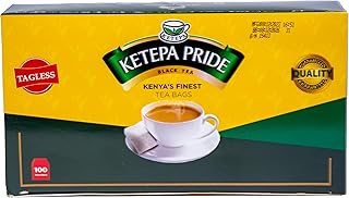 Ketepa Pride Standard Pack, 200 g, 100 Tag Less Teabags