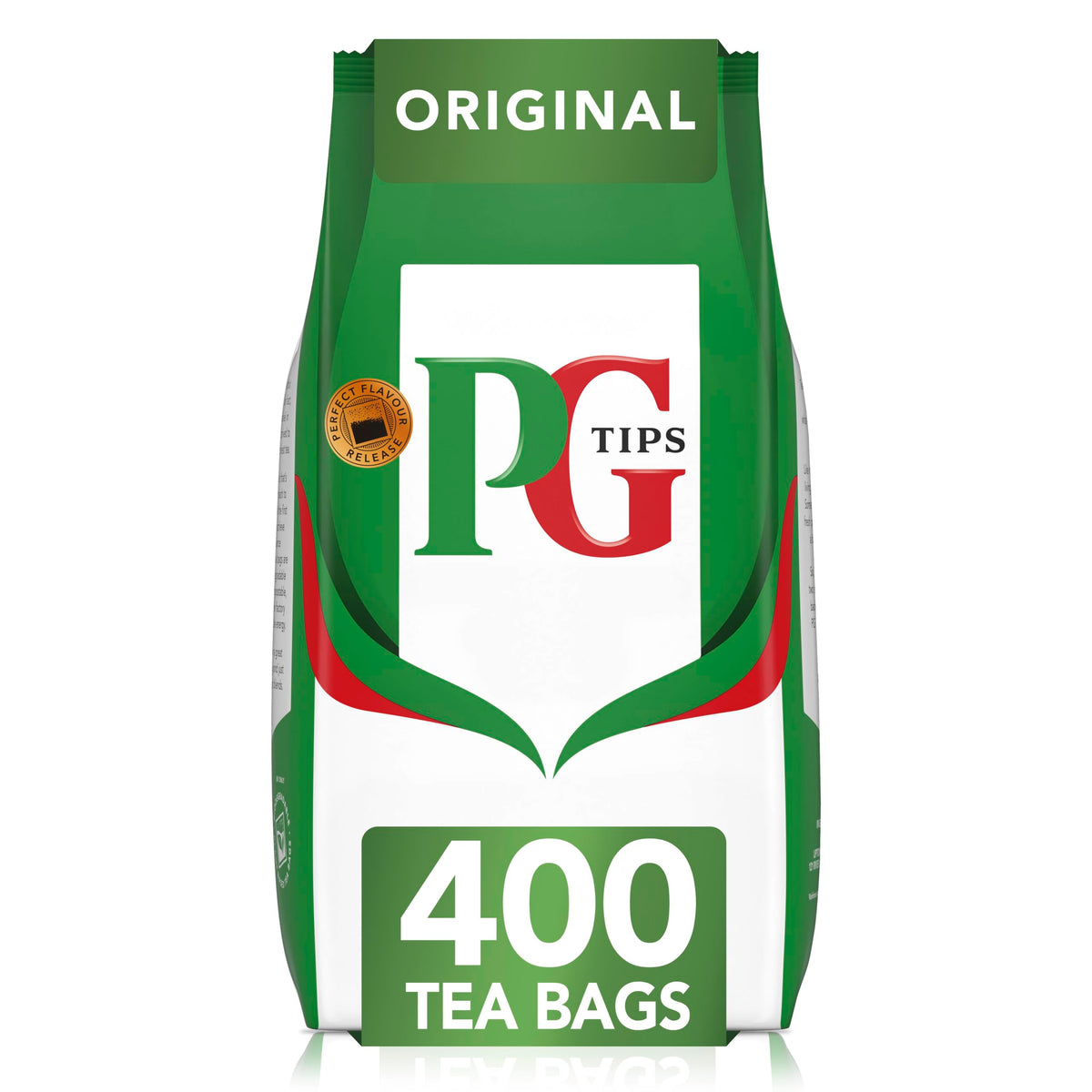 PG Tips Original Black Tea Bags, 400 English Black Teabags