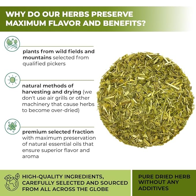 1.8 oz. Shepherds Purse Herb Bulk Herbal Tea Shepard Purse Herb (Capsella Bursa-Pastoris) - 50g Tea Bolsa De Pastor