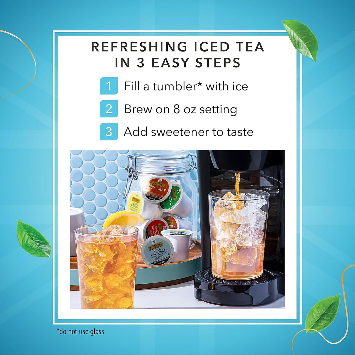 Twinings Pure Camomile Herbal Tea K-Cups for Keurig