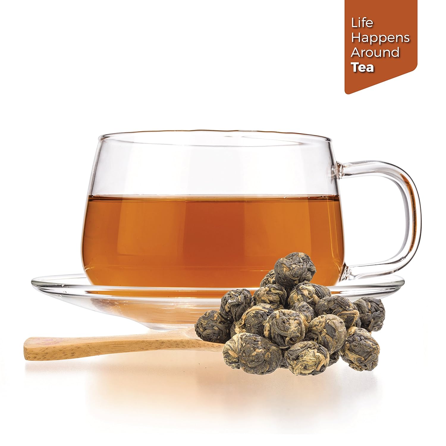Tealyra - Black Dragon Pearls - Yunnan Special Black Tea - Loose Leaf Tea - Premium Tea - Bold Caffeine - 440g (16-ounce)