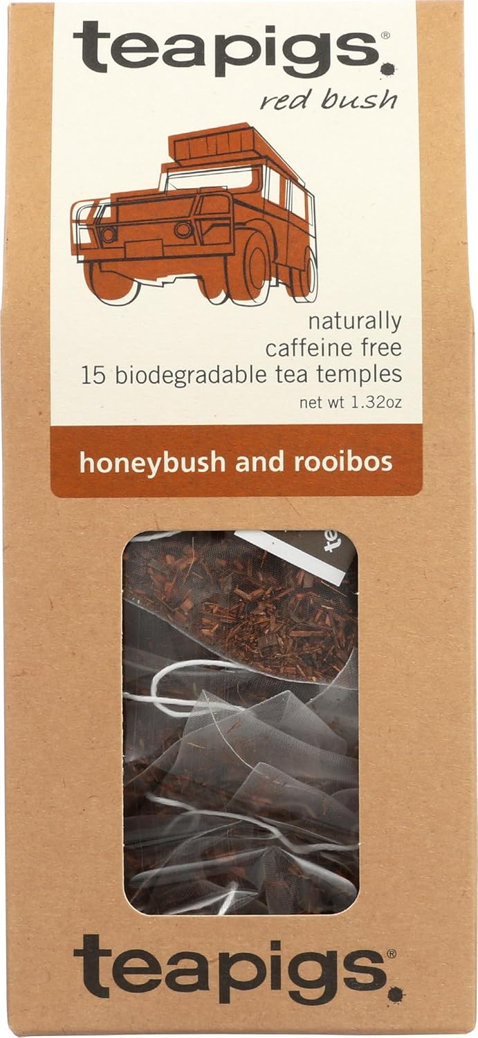 Teapigs, Tea Honeybush Rooibos Organic, 15 Count