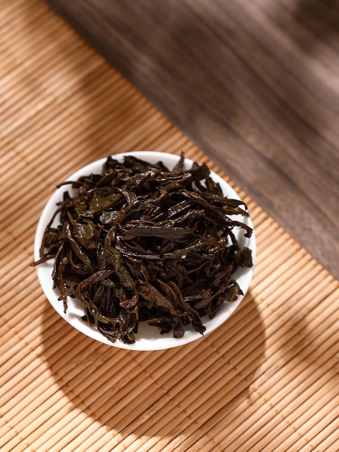 luoptea Da Hong Pao Rock Oolong Tea with Floral Aroma- Handcrafted Premium Oolong Loose Leaf from our Own Family Tea Garden in Wuyi Mountain, China -Handpicked & Charcoal Roasted for Rich（150g）