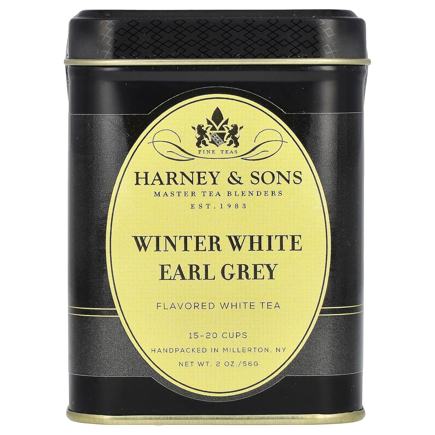 Harney & Sons Winter White Earl Grey Tea, 2 oz loose leaf tea