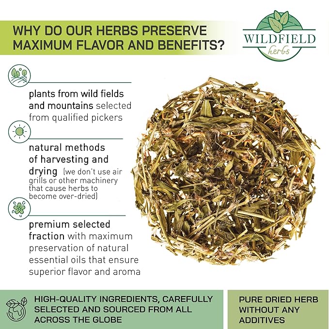 3.5 oz. Common Knotgrass Herbal Tea (Polygonum Aviculare) - 100g Pigweed Herb Tea