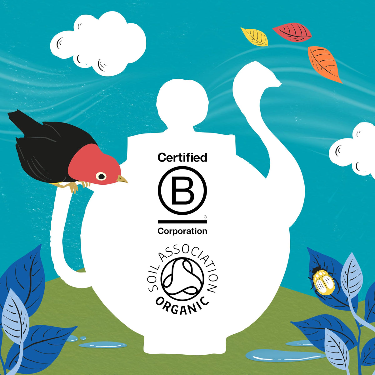 Clipper Tea, Black Tea Assam Blend, Fairtrade, Organic, Plant-Based, Decaf British Tea, 1 Pack, 80 Unbleached Tea Bags