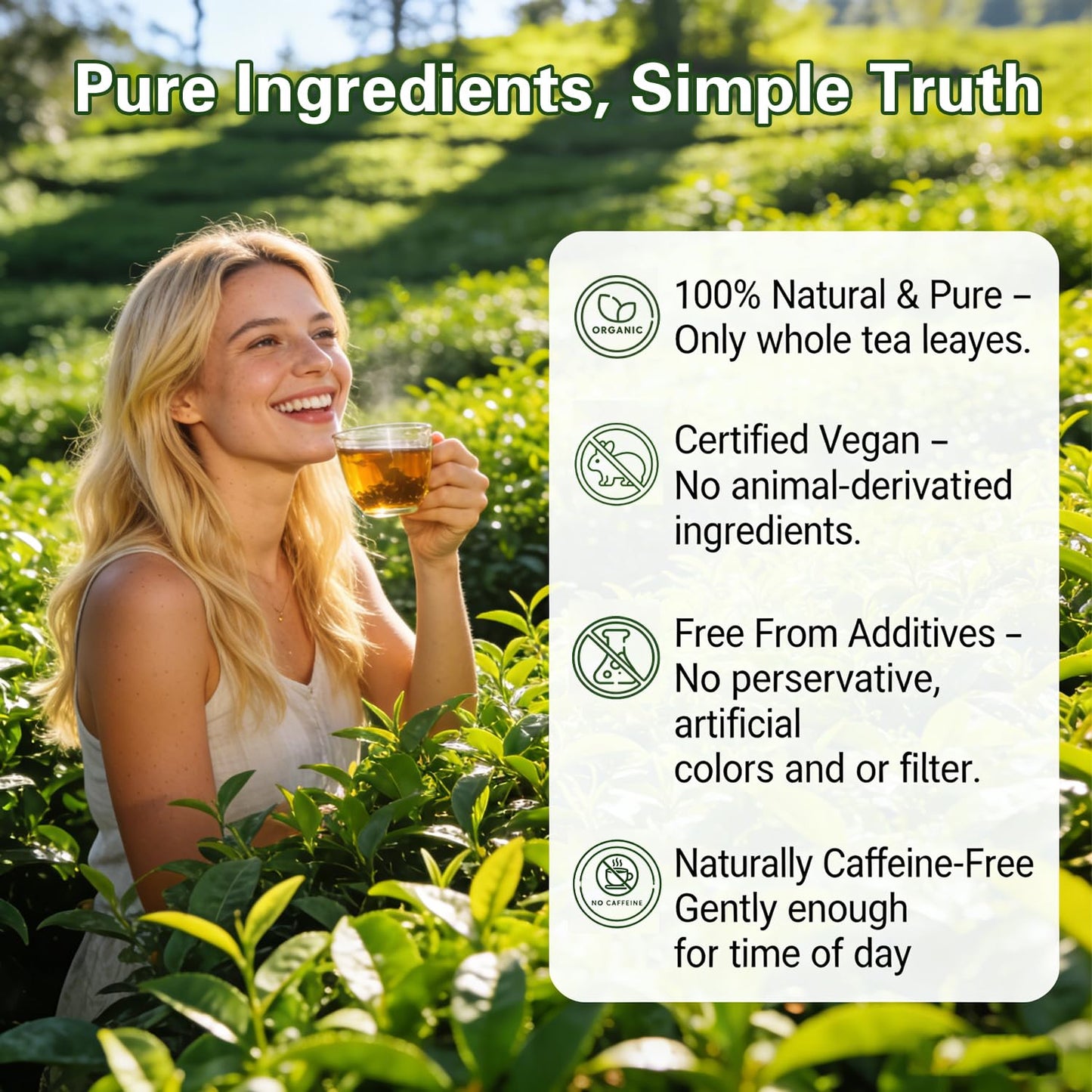 Organic Whole Leaf Oolong Tea Bags | Calming & Relaxing Tea for Daily Stress Relief, Cortisol Balance & Digestive Ease | 20 Bags of Premium Loose Leaf Style Tea | Vegan, Non-GMO | Perfect for Morning Focus & Evening Unwind