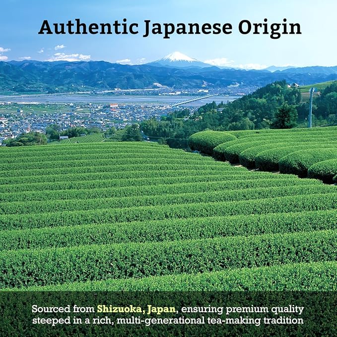 SUGIMOTO TEA Japanese Matcha Genmaicha Green Tea Loose Leaf 3.5 oz (100 g) Pack of 1