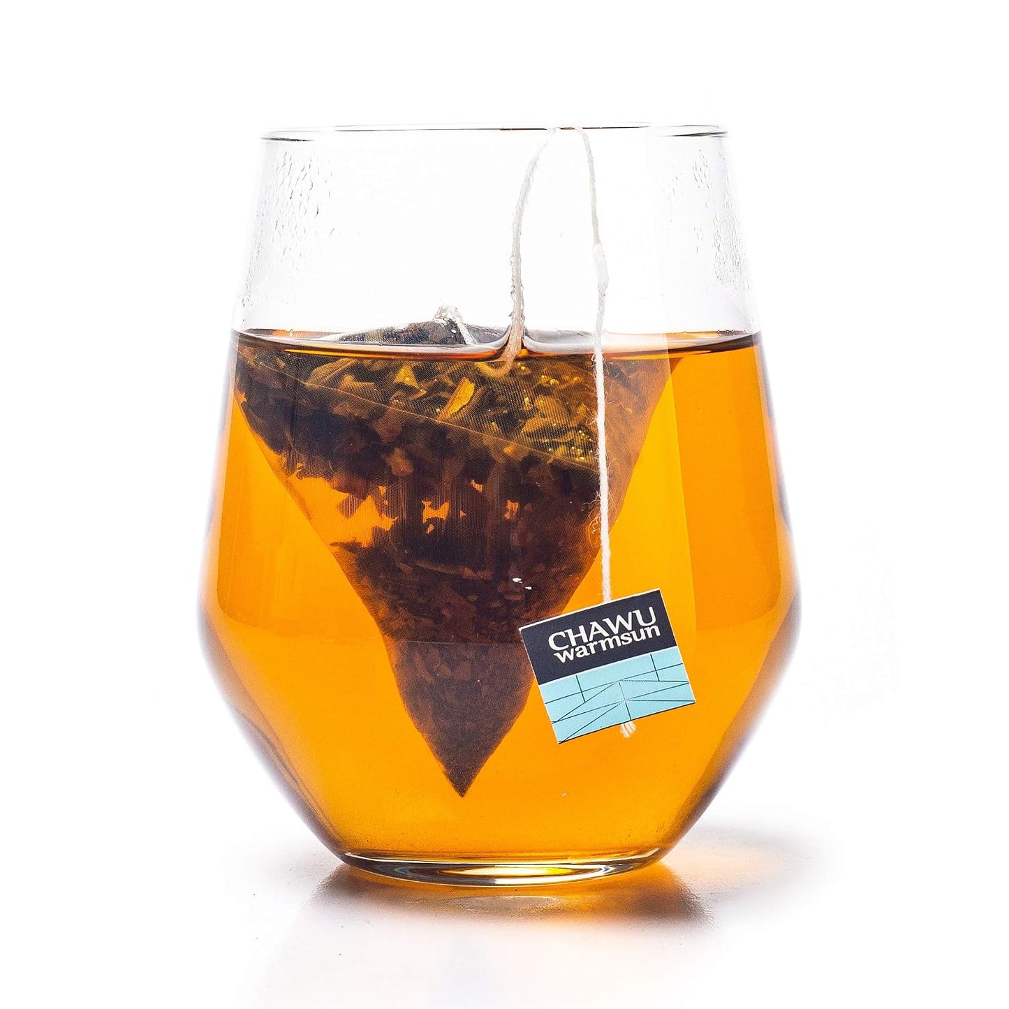 ChaWuWarmSun ChenPi and White Tea Bags, 16 Count, 8 Bags/Box Pack of 2 | 3 Year Aged Chinese Tangerine Peel With ShouMei. Mellow Sweet Taste Without Bitterness. Natural Whole Leaf Infusion.