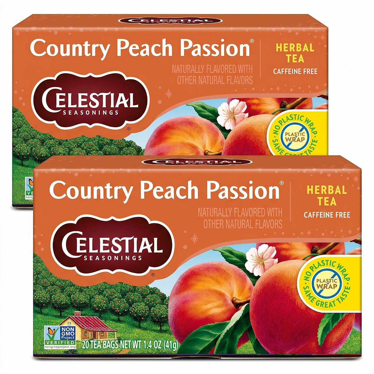 Celestial Seasonings Country Peach Passion Herbal Tea