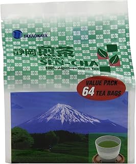 Takaokaya Tea T Green Sencha, TeaBags, 64 Count Unit