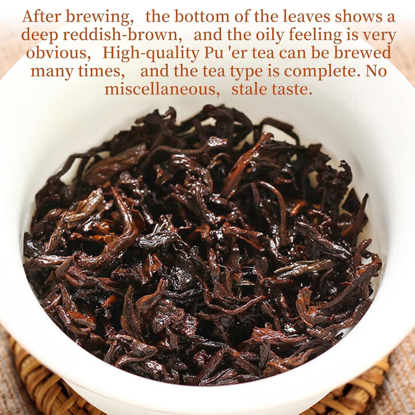 XIXICHA Classic Premium Puerh Tea Cake Ripe Puer Tea Classic Ancient Trees Pu erhTea Cake Aged Fermented Pu-erhTea Chinese Yunnan Puerh （215 cups）普洱茶 典藏普洱茶 普洱熟茶 12.6oz/357g