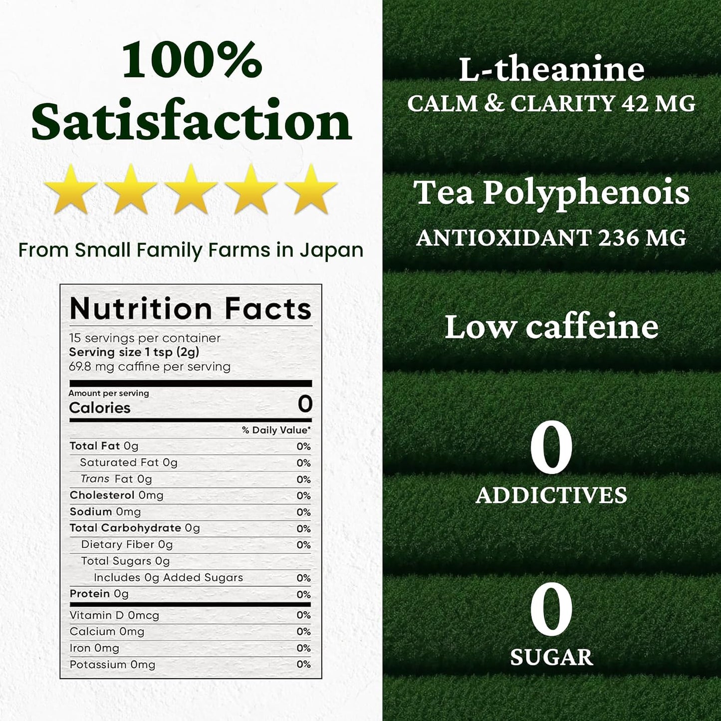 Ceremonial Grade Premium Matcha Powder– 100% Japanese Premium Matcha Powder, Shade-Grown &amp; Stone-Ground, Smooth Flavor, Energy &amp; Focus Without Jitters, Perfect for Lattes &amp; Daily Wellness – 1.06 oz - By BrightValley Naturals