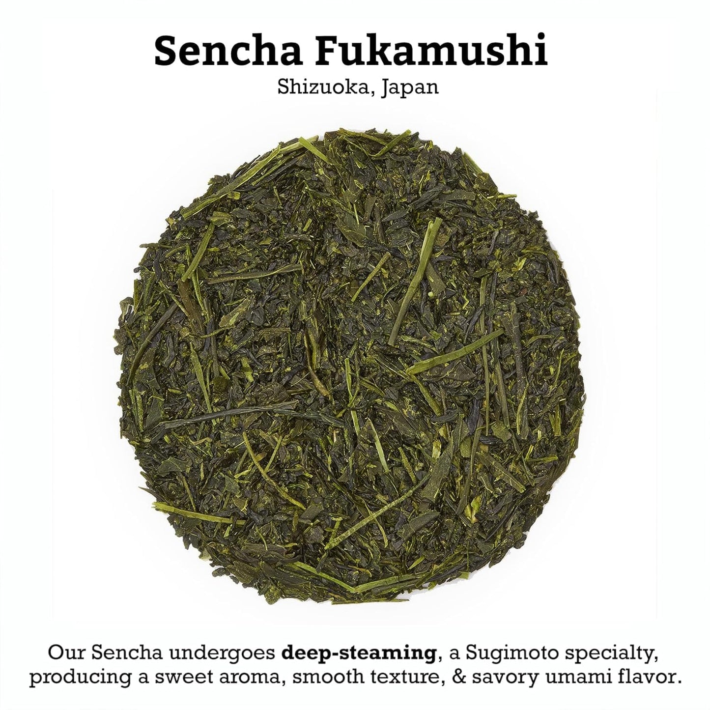 SUGIMOTO TEA Japanese Sencha Fukamushi Green Tea Loose Leaf 3.5 oz