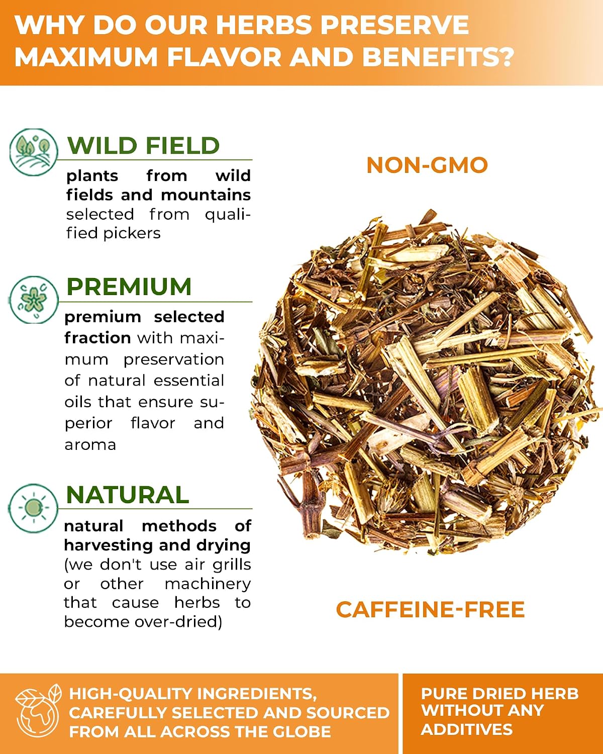 1.8 oz. Dried Marigold Flowers Bur Marigold Herb Tea Marygold Tea (Bidens Tripartite L.) - 50g 100% Chereda Bur-Marigold