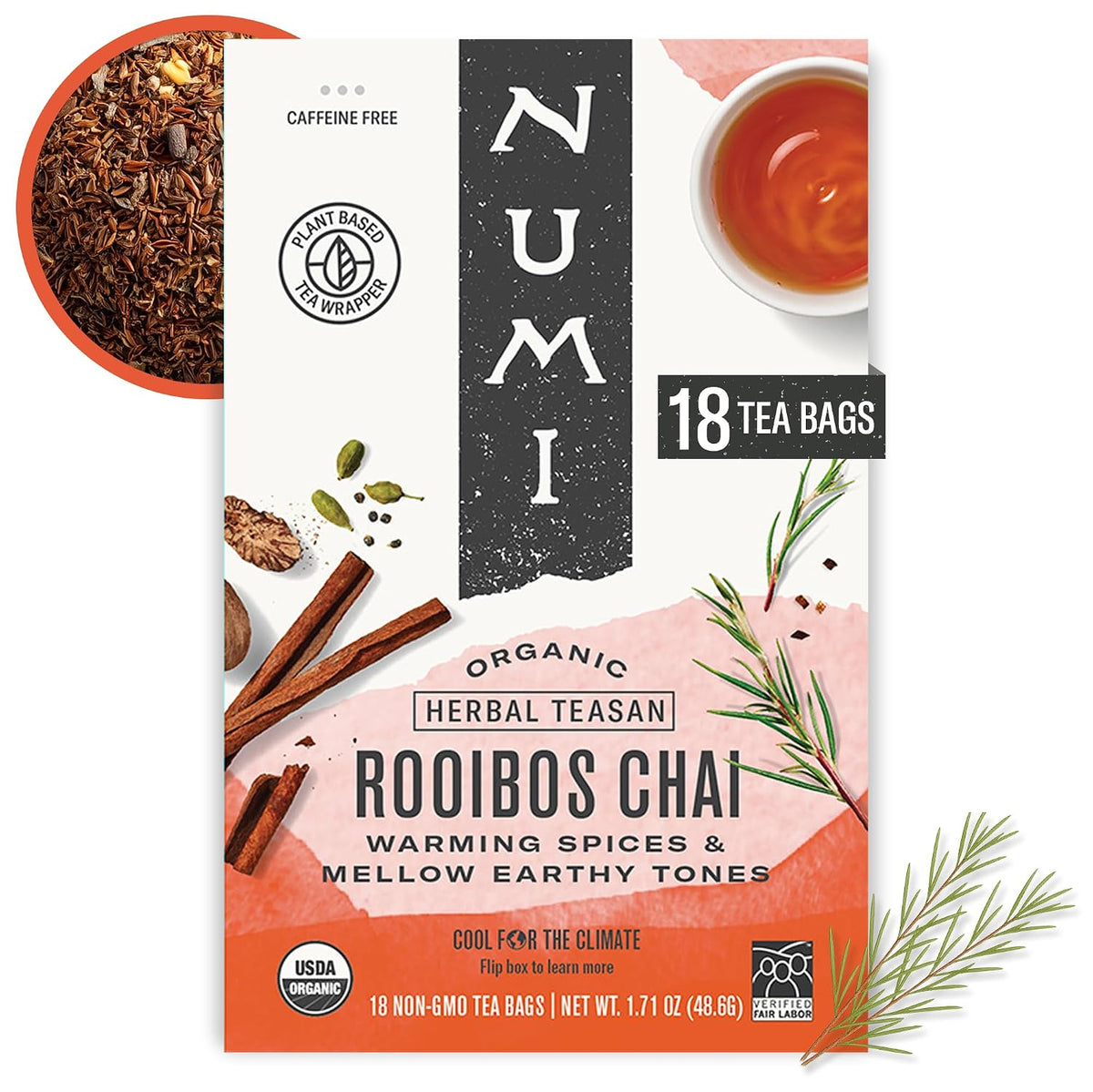 Numi Organic Rooibos Chai Tea