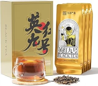 Jonhoy Black Tea Loose Leaf, Black Tea with a Nice Aroma and Full-bodied Flavor, Rich, Smooth, Tea Gift with 6 Pack Premium Tea Sampler