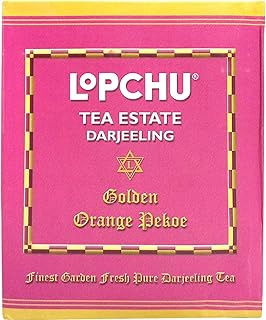 Lopchu Tea Estate Darjeeling Tea - Golden Orange Pekoe, 500g Carton