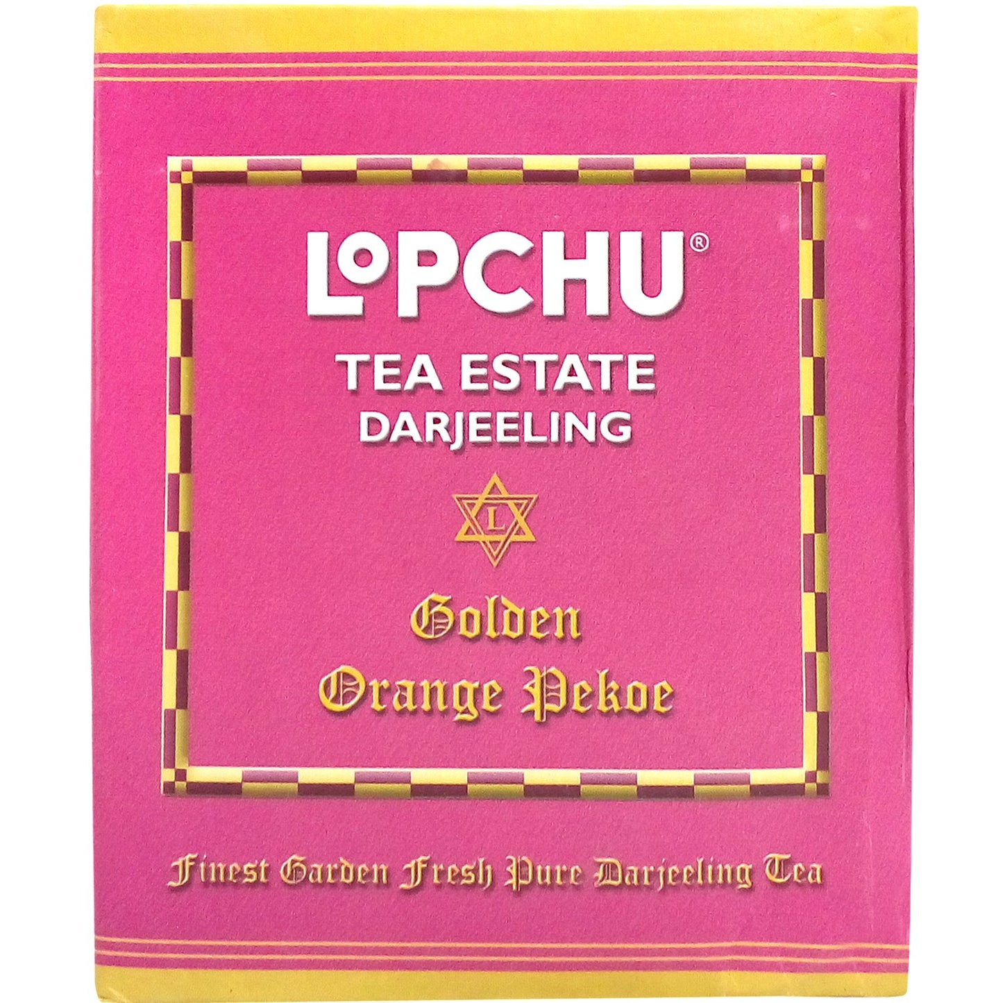 Lopchu Tea Estate Darjeeling Tea - Golden Orange Pekoe, 500g Carton