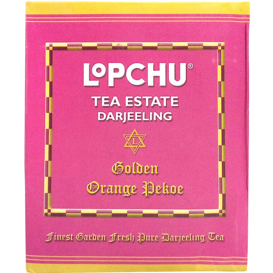 Lopchu Tea Estate Darjeeling Tea - Golden Orange Pekoe, 500g Carton