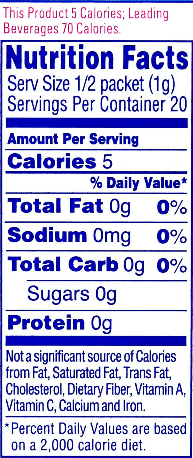 Crystal Light Iced Tea On The Go with Lemon, 10-Count, 0.7-Ounce Packages (Pack of 6)