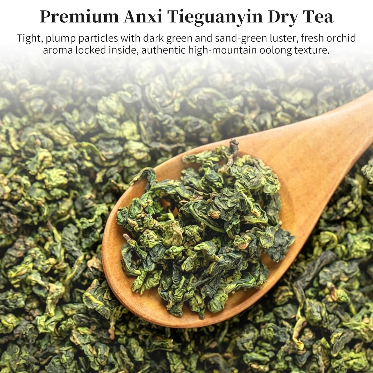 Yuexi Tie Guan Yin Oolong Tea Loose Leaf, Authentic Fujian Chinese High Mountain Iron Goddess of Mercy Tea, Fresh Hand-Picked Anxi Tieguanyin, Natural Floral Aroma Smooth Taste 安溪铁观音 乌龙茶 5.29oz/150g
