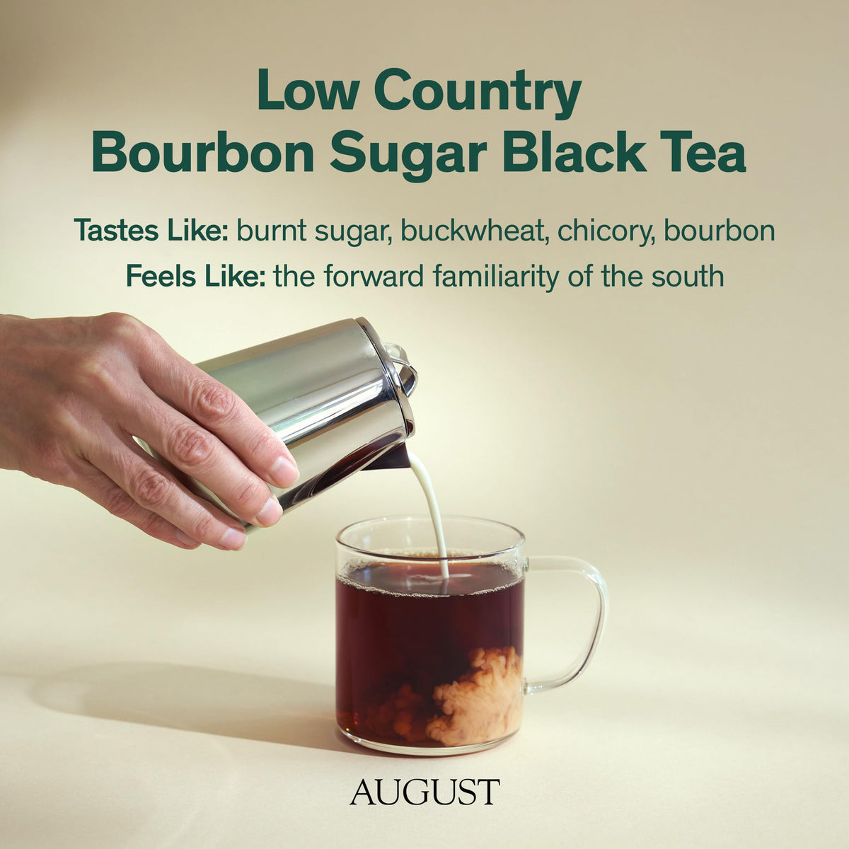 August Uncommon Tea August Uncommon Low Country Bourbon Sugar Black Tea (1.75oz Pouch)