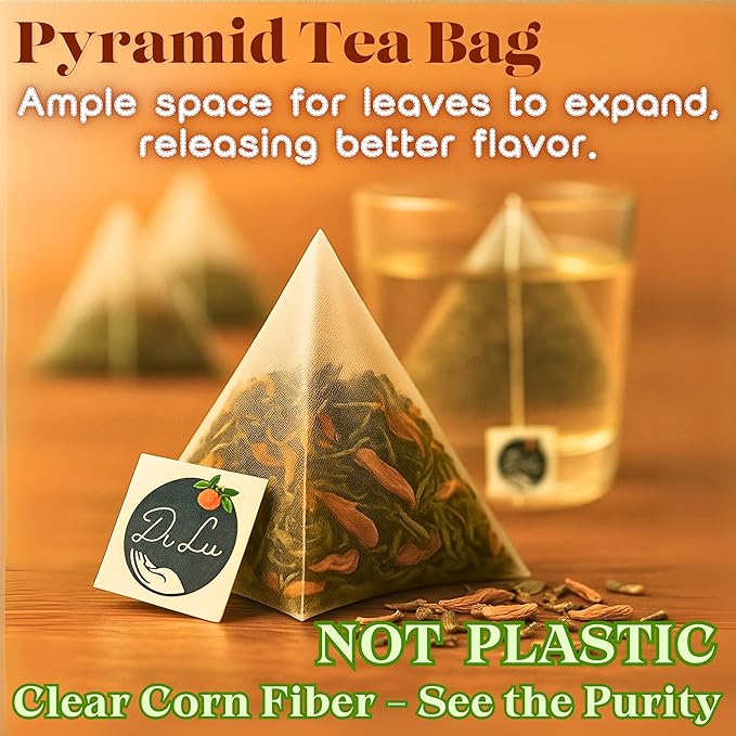 Dr. Lu’s Organic Dandelion Root & Leaf Tea, Wild-Harvested in Eastern Europe, 100% Natural Liver & Detox Support