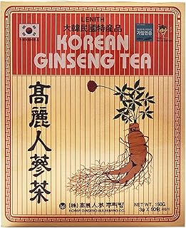 LENITH Korean Ginseng Tea, Instant Tea Sticks, Individually Wrapped, Hot or Cold Water Soluble – 5.29 oz