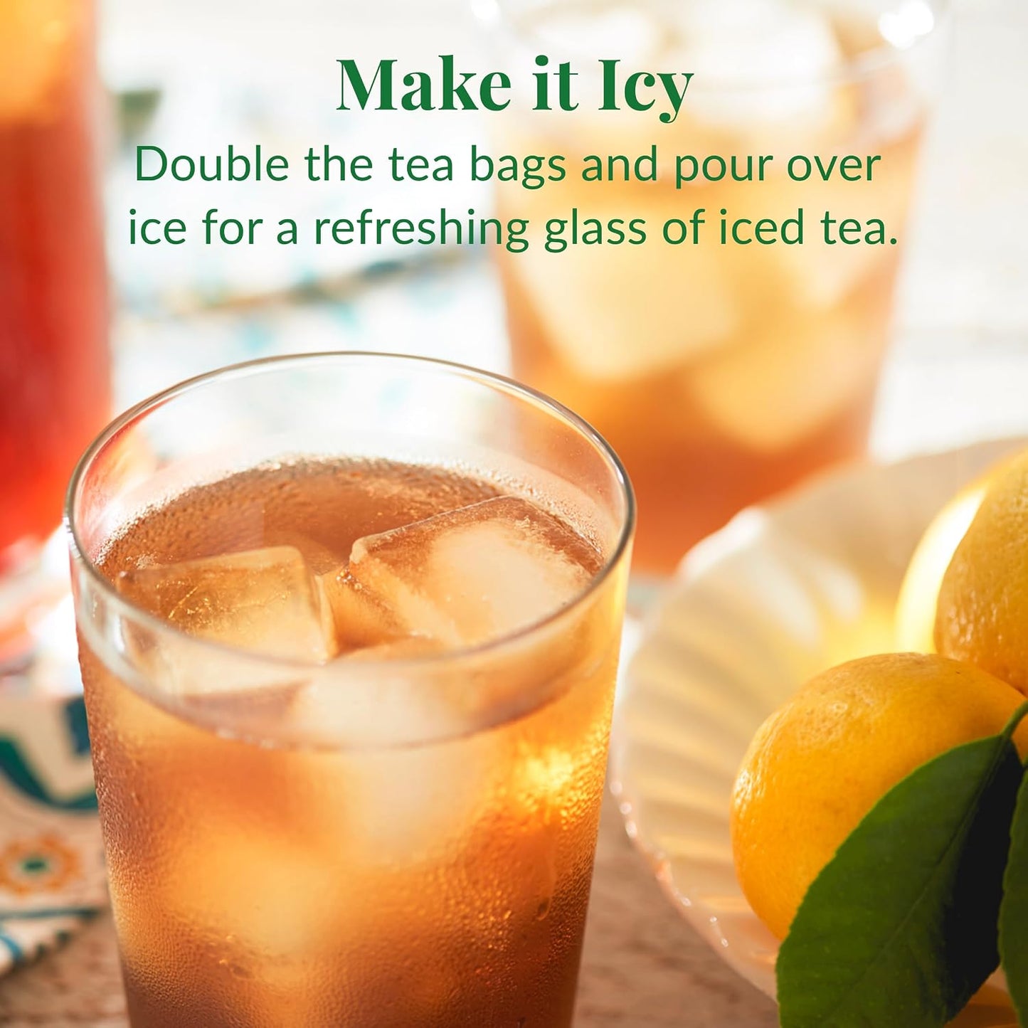 The Republic of Tea Decaf Apricot Black Tea, 50 Count | Suited to later-day sipping. Brisk and full-bodied with notes of ripe fruit. Gluten Free and Carb Free.