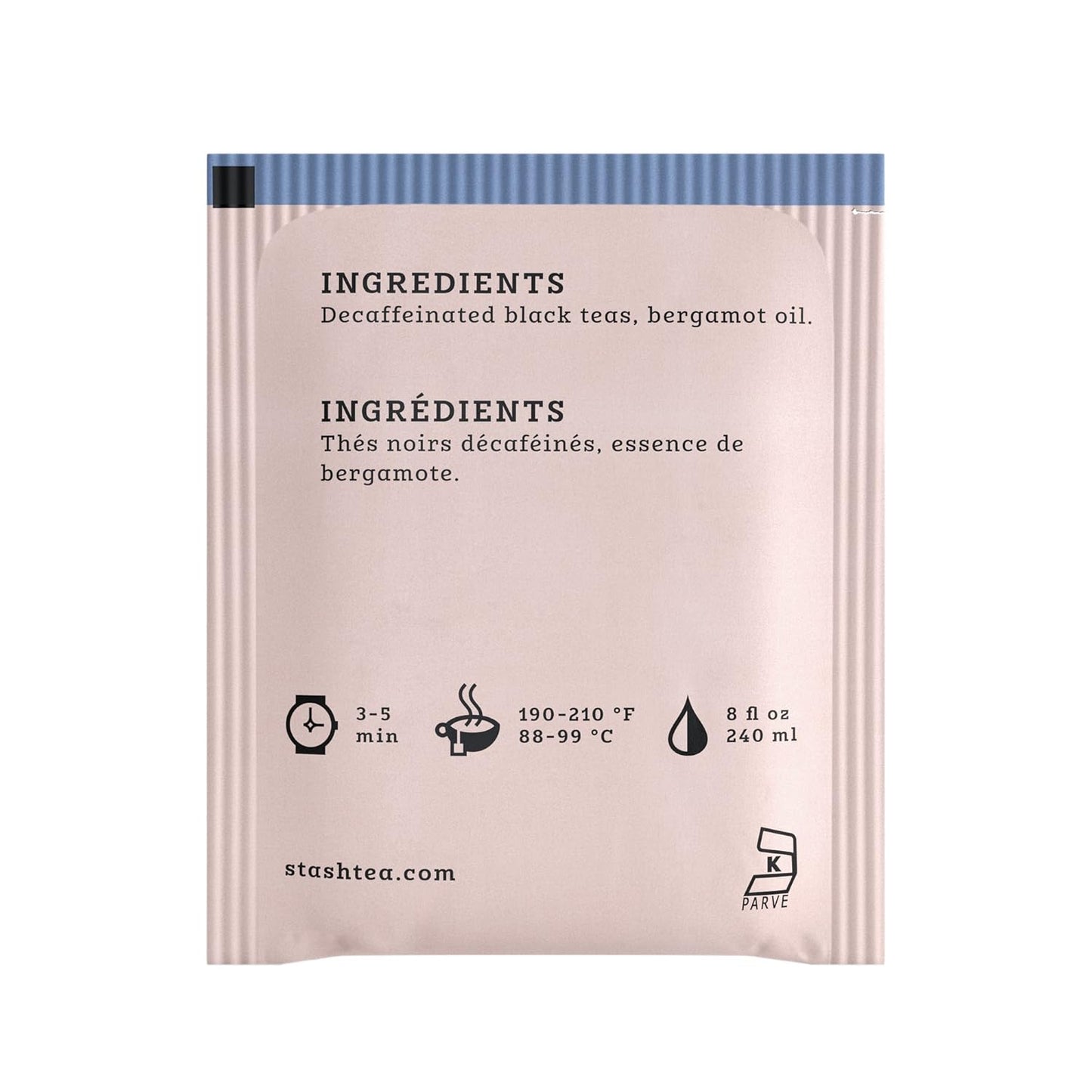 Stash Tea Decaf Earl Grey Tea, Box of 100 Tea Bags