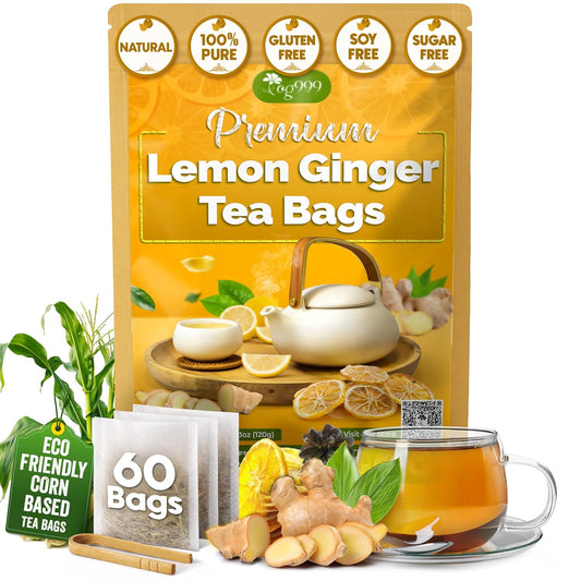 TOG999 Lemon Ginger Tea Bags