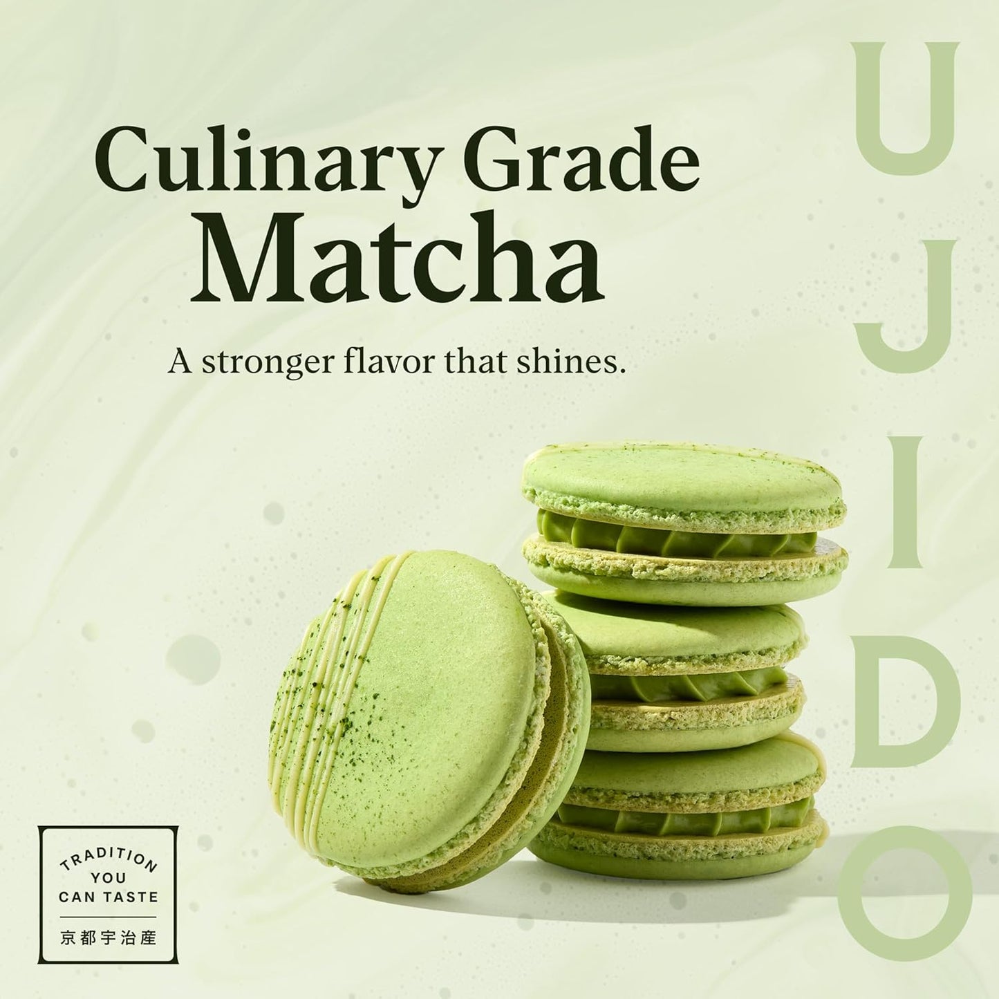 Ujido Summer Harvest Culinary Matcha, 2 oz., 46 Servings – Culinary Grade Japanese Matcha Powder – Gluten Free & Keto Friendly – Smooth, Mellow Flavor – for Teas, Lattes, Cooking, & Baking