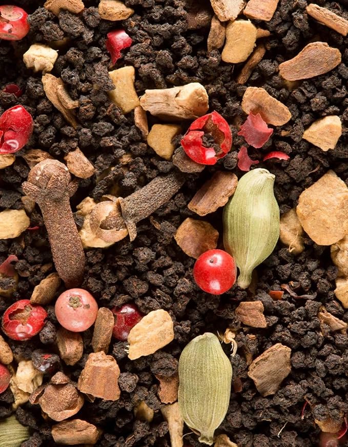 Dammann Freres Loose Leaf, Thé des Mille Collines (Chaï), Premium Gourmet French Black Tea, Blend Ginger, Cinnamon, Cardamom Flavors, 5.3 Ounce Tin