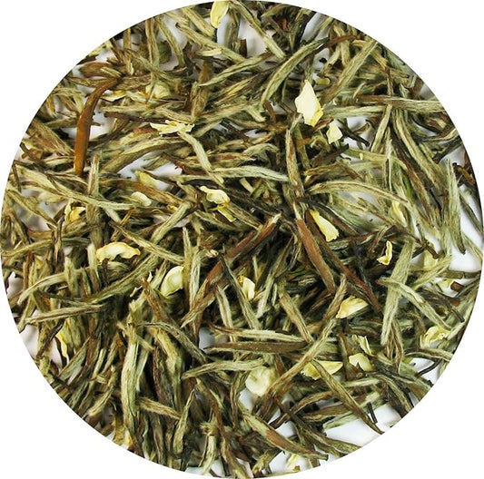 Jasmine Silver Needle White Tea,best white tea with all tippy- 8 OZ Tea