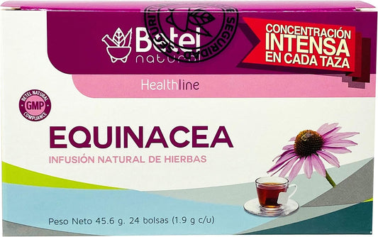 Echinacea (Equinacea) Tea by Betel Natural - Fight the Winter Blues - 24 Tea Bags