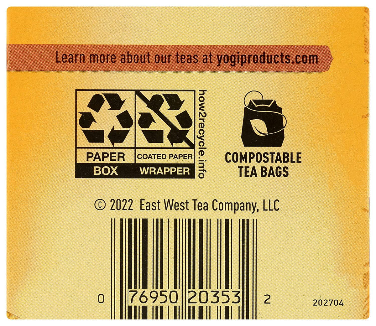 Yogi Tea, Soothing Caramel Bedtime, 16 Count - Pack of 2