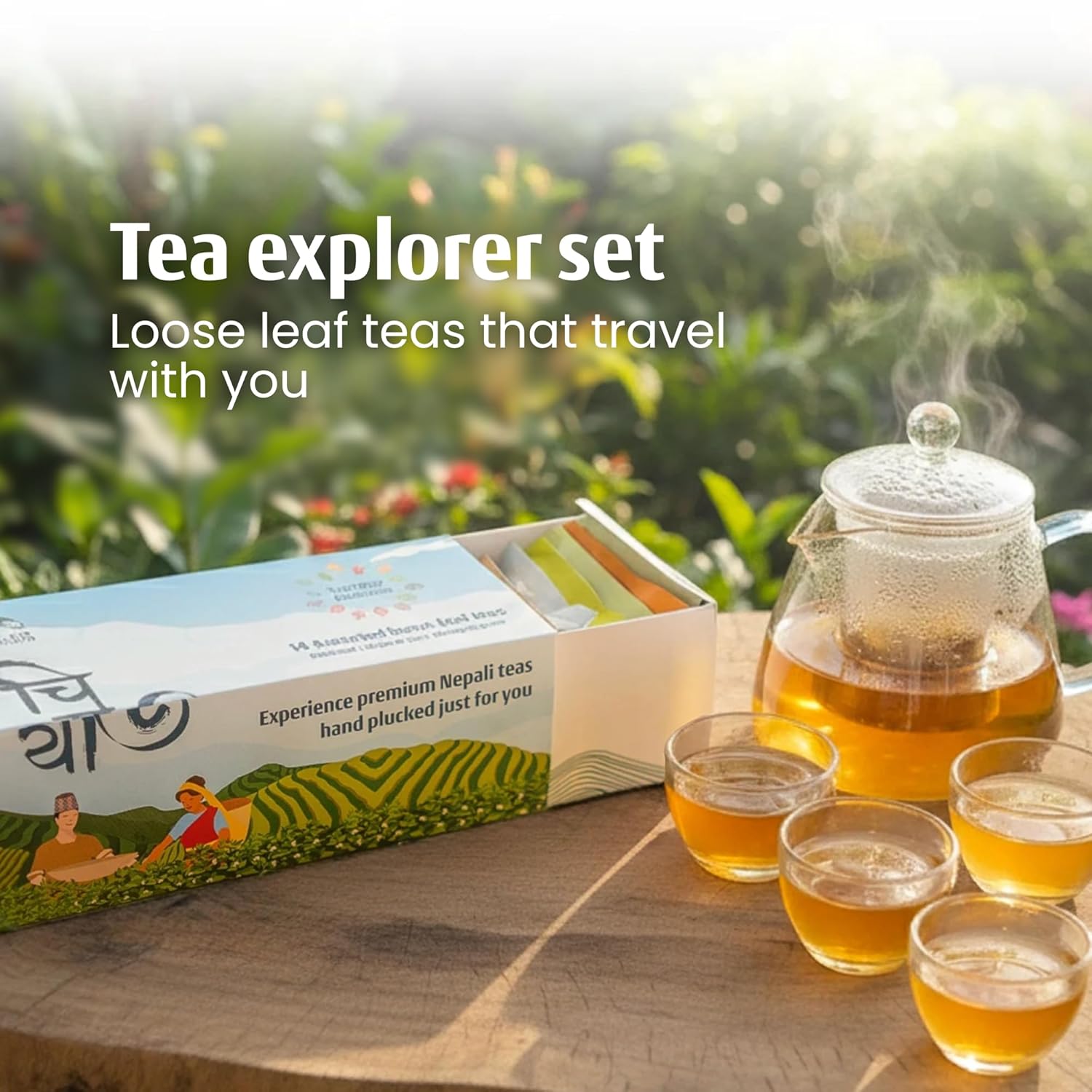 Nepal Tea Organic Loose Leaf Tea Sampler | Includes a Variety of 14 Delicious & Unique Loose Teas